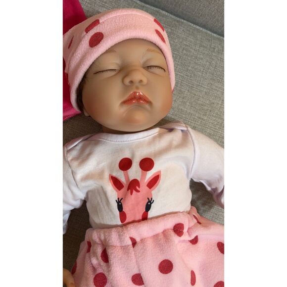 Charex Realistic Reborn Baby Doll - 22 Inch Lifelike Newborn Girl Toy With Real - Picture 15 of 15
